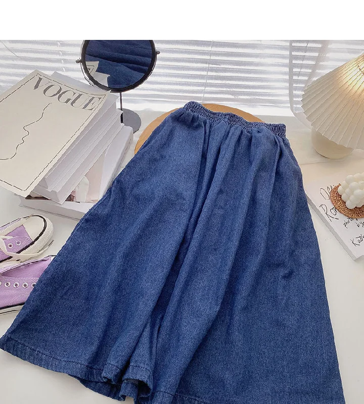 New Korean simple casual design skirt  5707 belted skirt waist