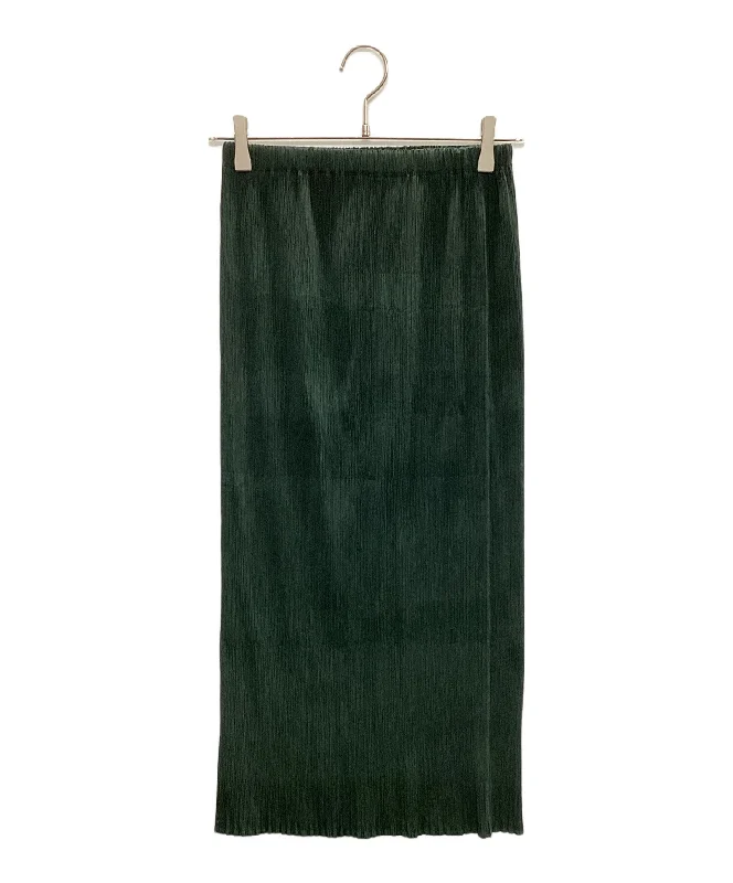 [Pre-owned] ISSEY MIYAKE 90s wrinkled skirt corduroy skirt textured