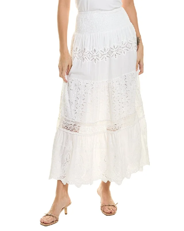 RAGA Darsha Maxi Skirt patchwork skirt art