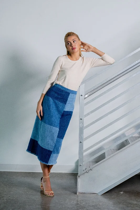 Rebecca Skirt elastic waist skirt
